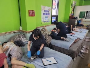 사회공헌활동 한방봉사 힐링 1
